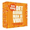 Det burde man jo vide tre ting