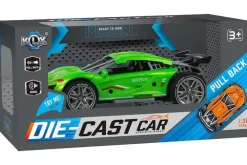 Die-Cast pull-back bil grøn