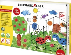 Eberhard Faber Fingermaling 100 ml 6 ass farver