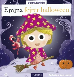 Emma fejrer halloween