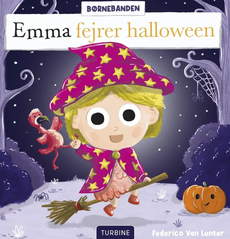 Emma fejrer halloween