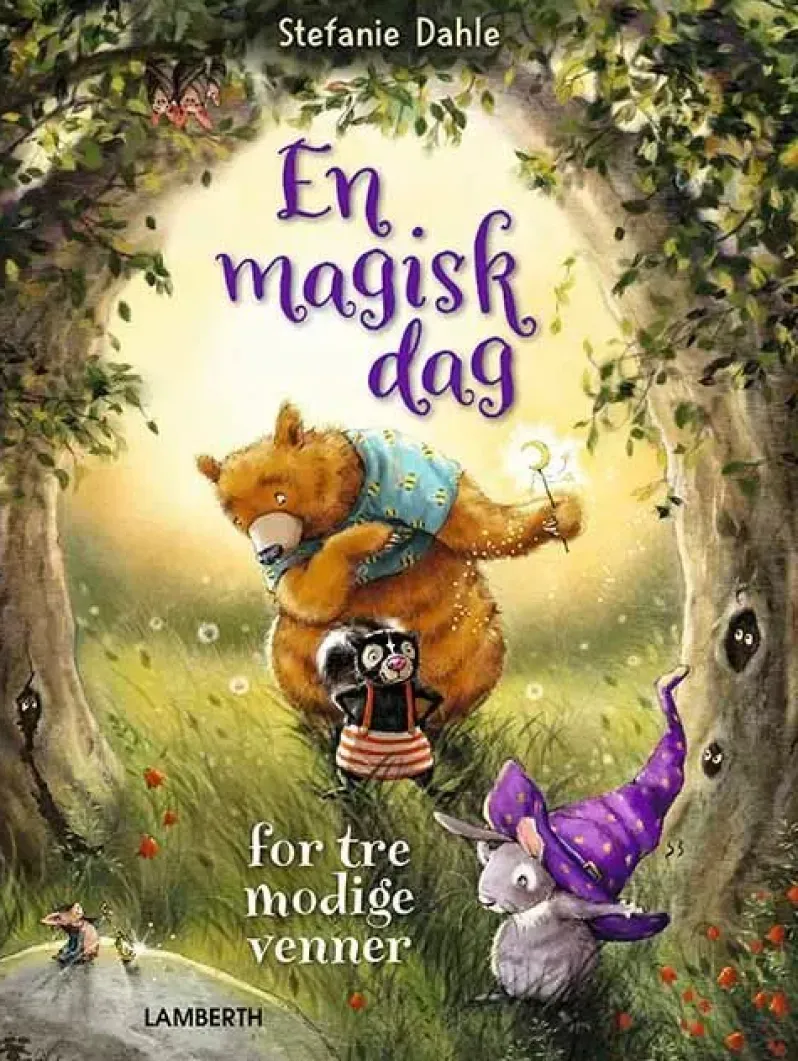 En magisk dag for tre modige venner