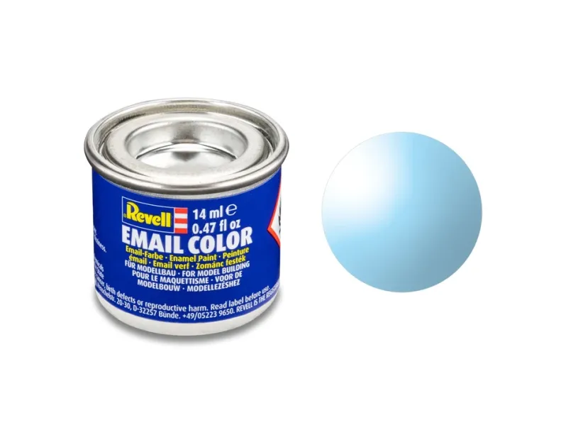 Enamel 14 ml. blue clear