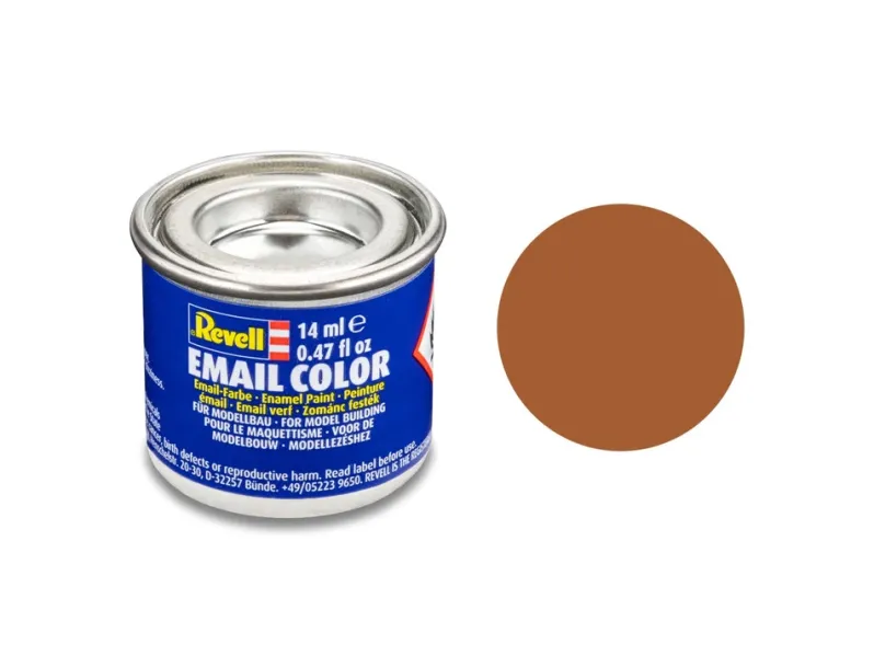 Enamel 14 ml. brown mat