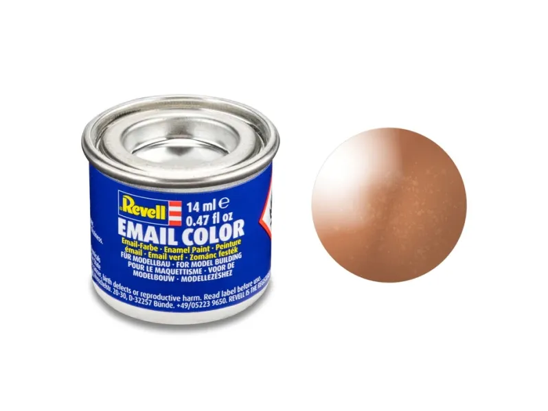 Enamel 14 ml. copper metallic
