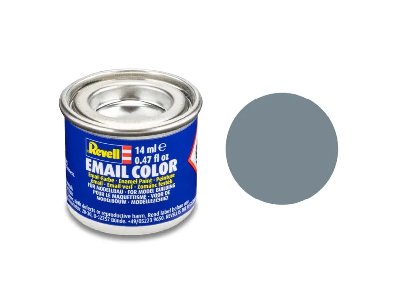 Enamel 14 ml. grey mat