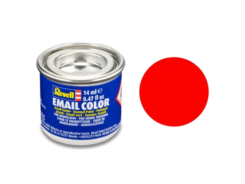 Enamel 14 ml. luminous orange, mat