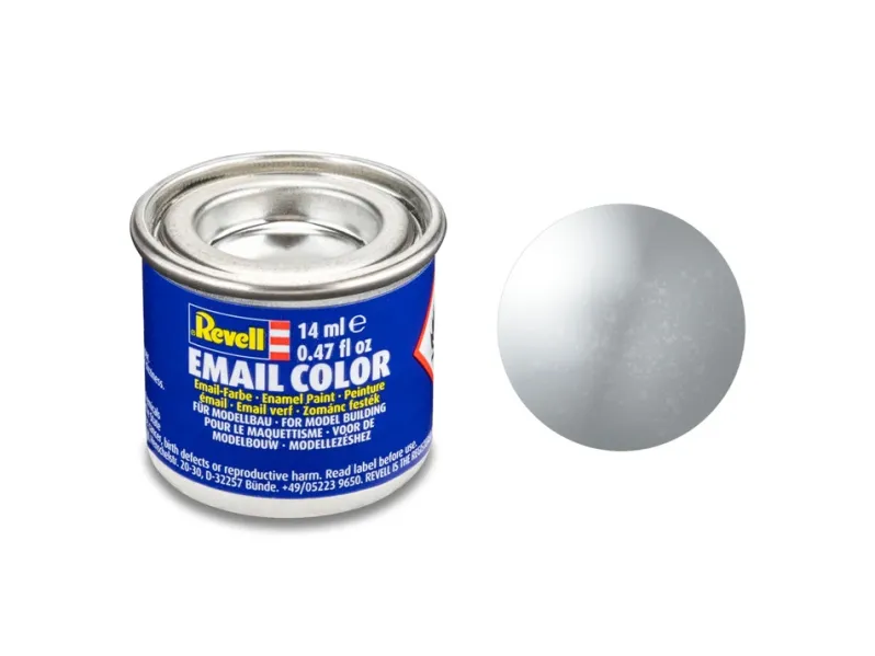 Enamel 14 ml. silver metallic