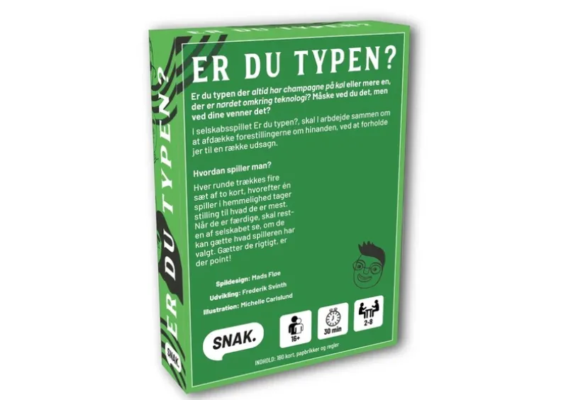 ER DU TYPEN? SAMTALESPIL