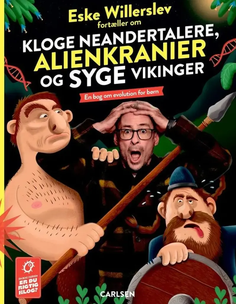 Eske Willerslev fortæller om kloge neandertalere, alienkranier og syge vikinger