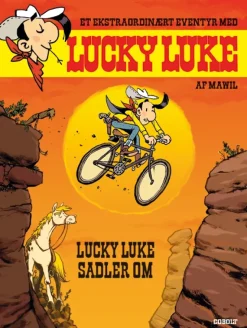 Et ekstraordinært eventyr med Lucky Luke: Lucky Luke sadler om