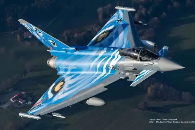 Eurofighter Typhoon "The Bavarian Tiger 2021"