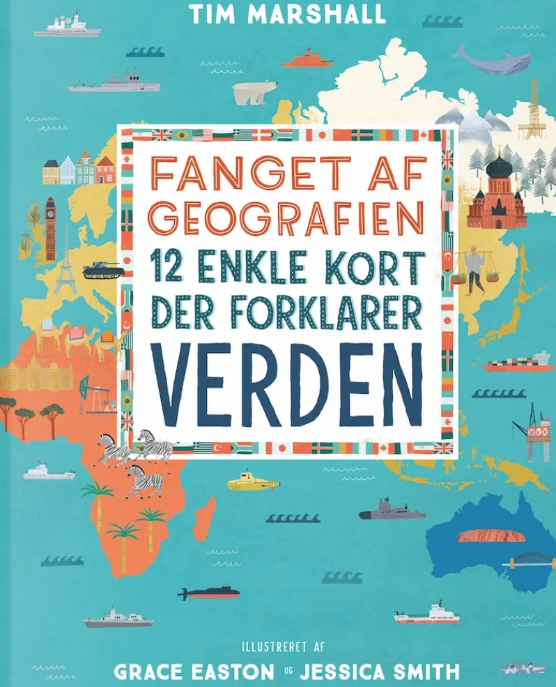 Fanget af geografien, illustreret