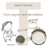 Fanni tegner med tændstikker