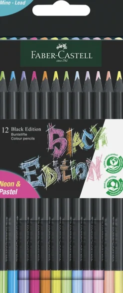 Farveblyant black edition Faber-Castell
