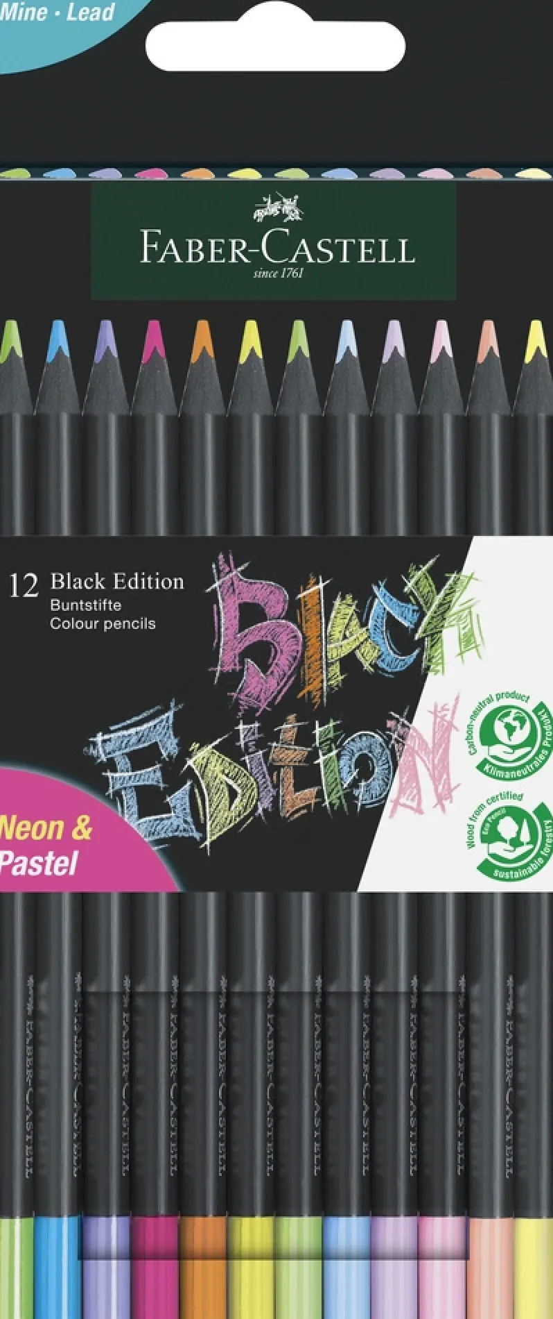 Farveblyant black edition Faber-Castell