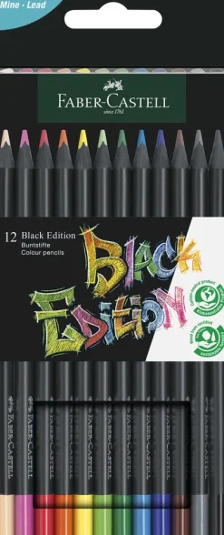 Farveblyant black edition Faber-Castell