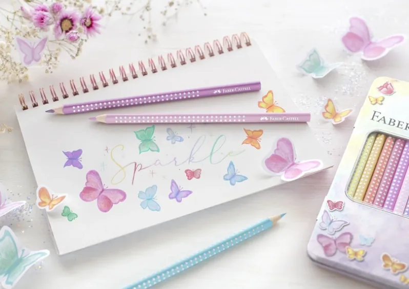 Farveblyant Faber-Castell sparkle 12
