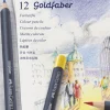 Farveblyant goldFaber tin 12 ass