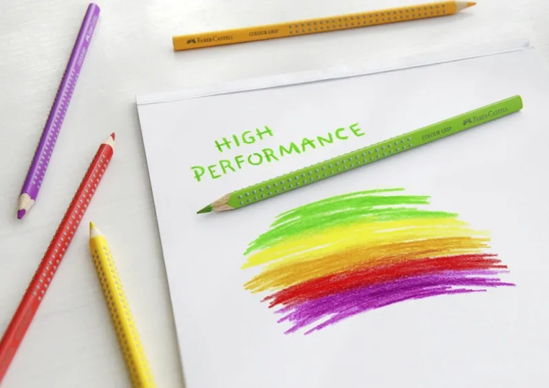 Farveblyant grip Faber-Castell 12 stk