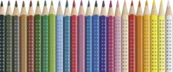 Farveblyant grip Faber-Castell 24 stk