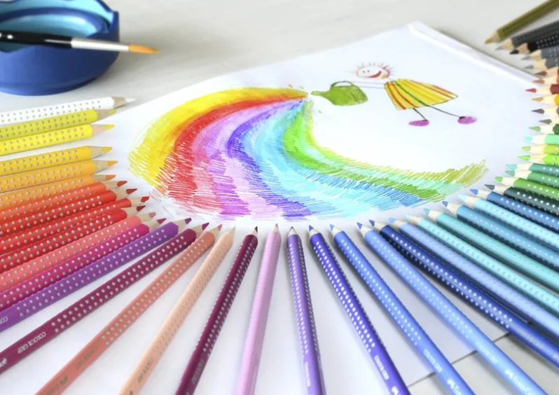 Farveblyant grip Faber-Castell 48 stk.