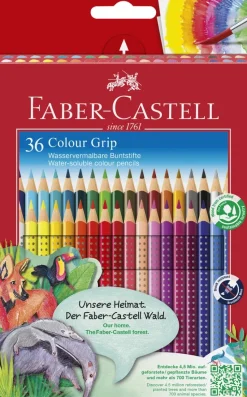 Farveblyant grip Faber-Castell 36 stk.