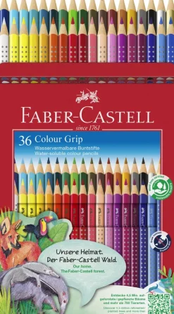 Farveblyant grip Faber-Castell 36 stk.