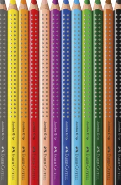 Farveblyant grip jumbo Faber-Castell 12