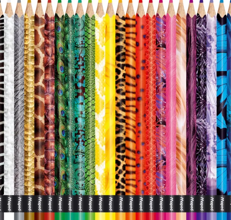 Farveblyant Maped colorpeps animals 24