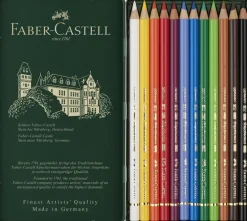 Farveblyant polychromos Faber-Castell 12 farver