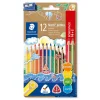 Farveblyant Staedtler Jumbo Noris 10+2 stk