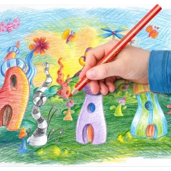 Farveblyant Staedtler Jumbo Noris 10+2 stk