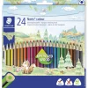 Farveblyant Staedtler Noris trekantet 24 ass