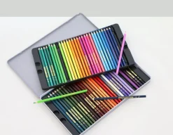Farveblyanter graphit stylus m/60 stk metalæske