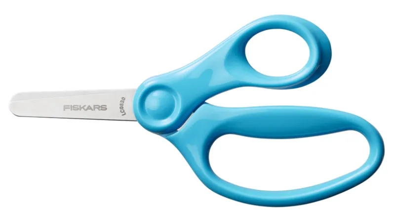 FISKARS Børn turkis 13 cm alder 6+