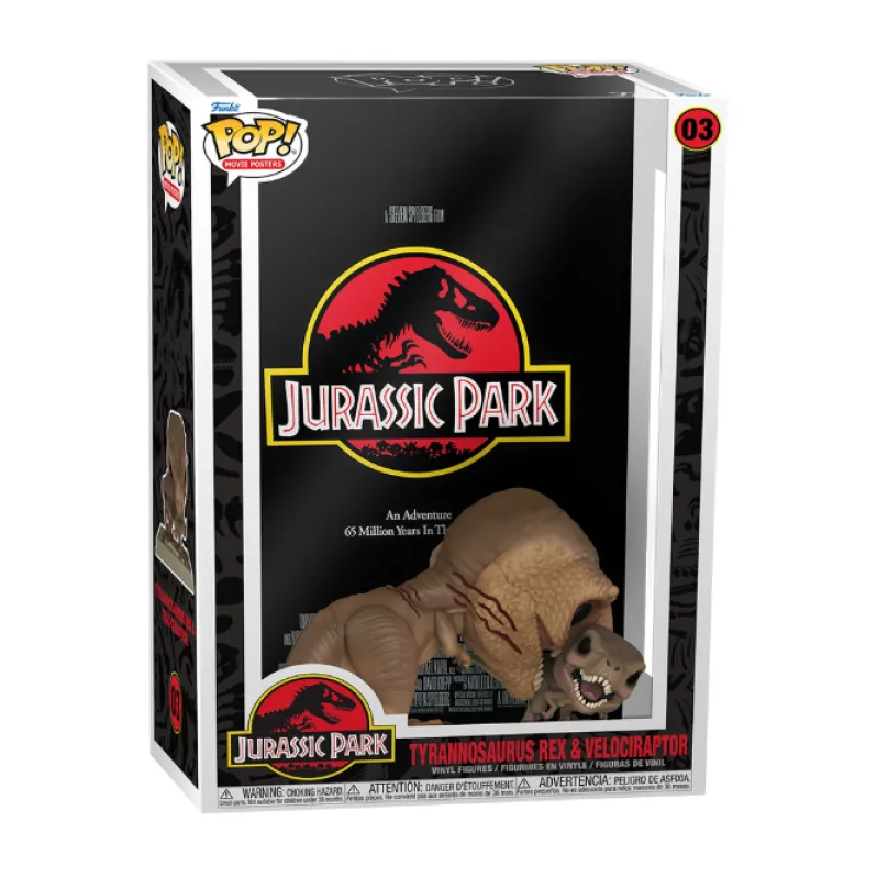 Funko! POP AND Movie Poster Jurassic Park