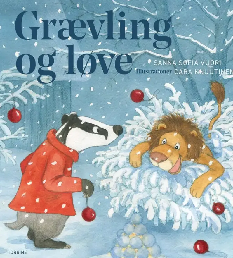 Grævling og løve