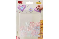 Hama gems i blister 12stk. ass. (transp./blå/rosa)