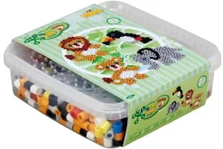 Hama maxi bøtte perler 600stk + 2 stiftplader