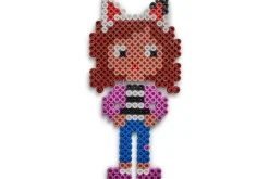 Hama maxi Gabby's Dollhouse perler og plade i bøtte