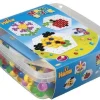 Hama maxi sticks + 2stk. 6-kantede plader i bøtte