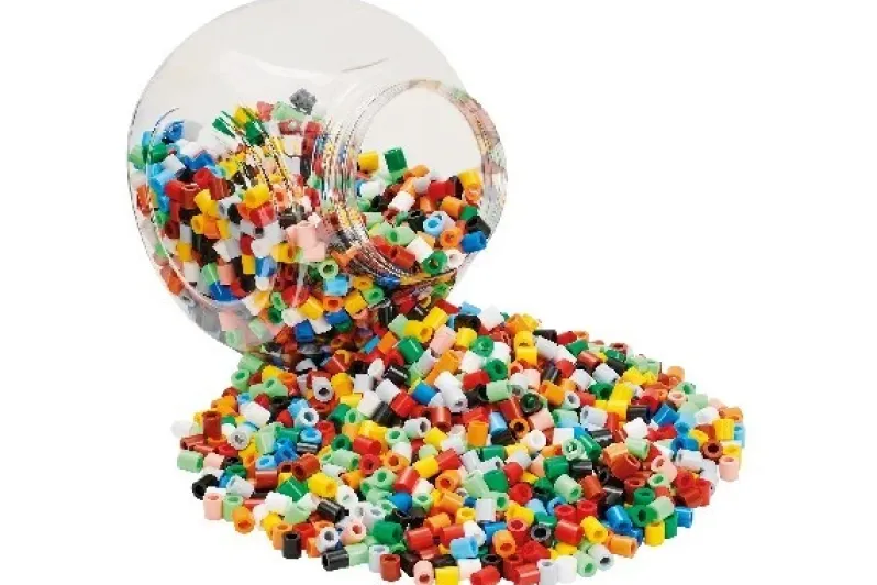Hama maxi 2000stk. i stabelbar bøtte, blå