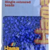 Hama midi perler 1000 stk blå 8