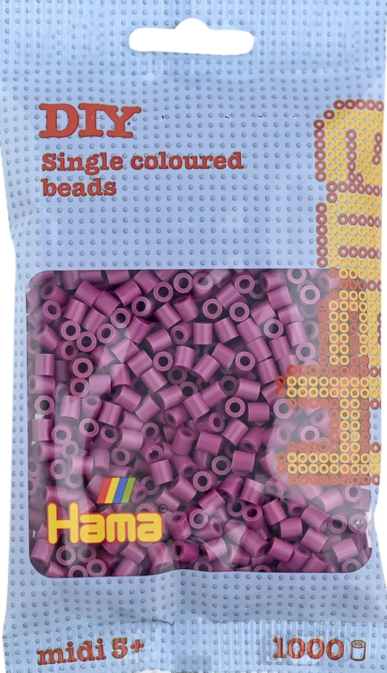 Hama midi perler 1000 stk blomme 82