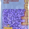 Hama midi perler 1000 stk pastel lilla. 45