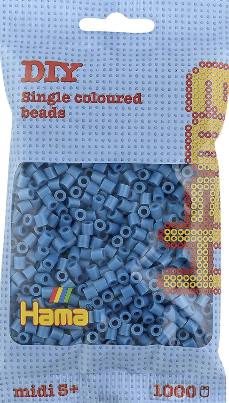 Hama midi perler 1000 stk petrol 83