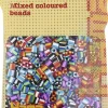 Hama midi perler 1000 stk stribet mix 90