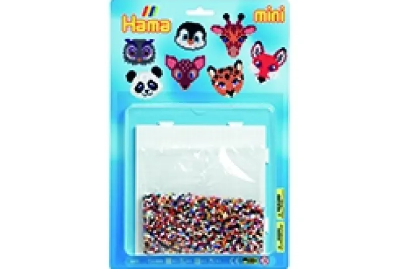 Hama mini blisterpak dyrehoveder