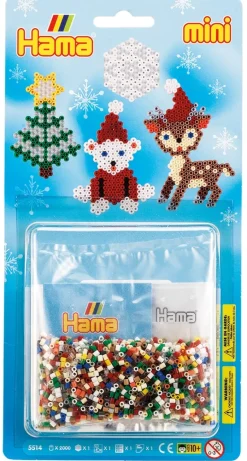 Hama mini blisterpakning lille, jul